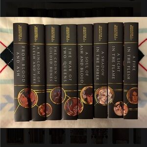 Fire and ash/fire and embers bookish box